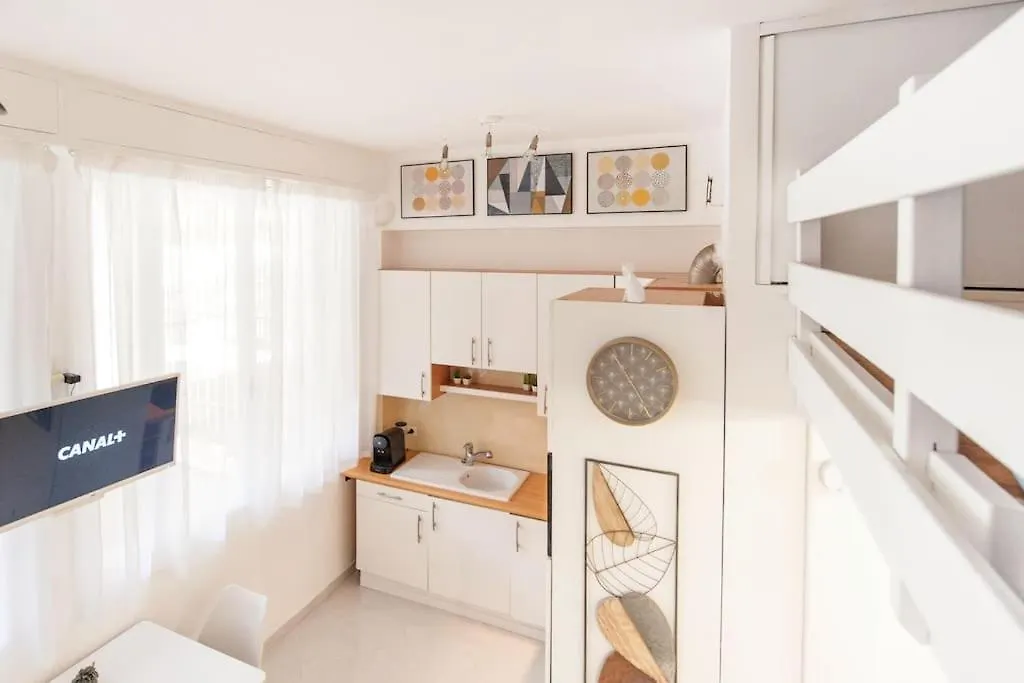 50 Meters From The Beach ! Best Location In Nice 0*,  France